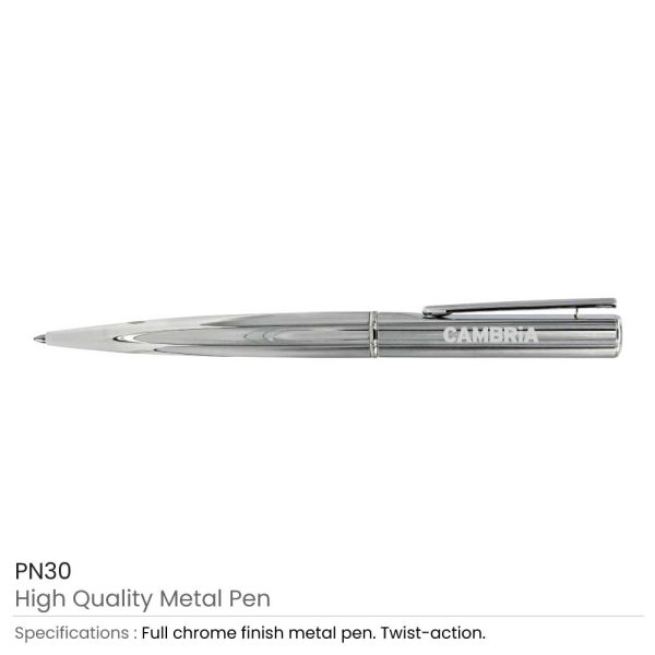 Promotional Full Chrome Metal Pens