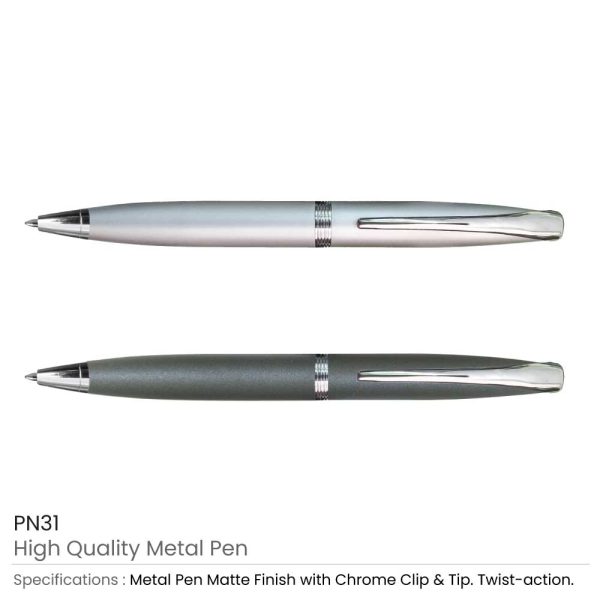 Promotional Matte Metal Pens
