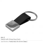 Metal-Keychain-with-Strap-KH-2-01