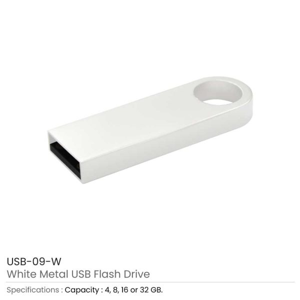 Metal USB Flash Drives 09 W