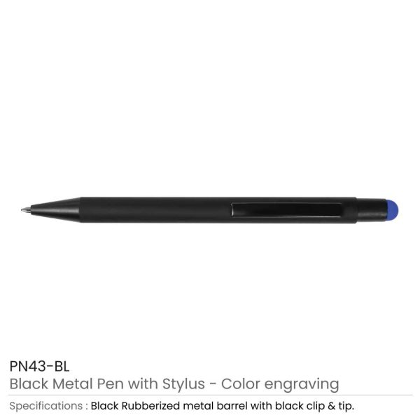 Stylus Metal Pens Blue
