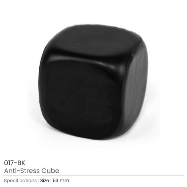 Anti Stress Cube Black
