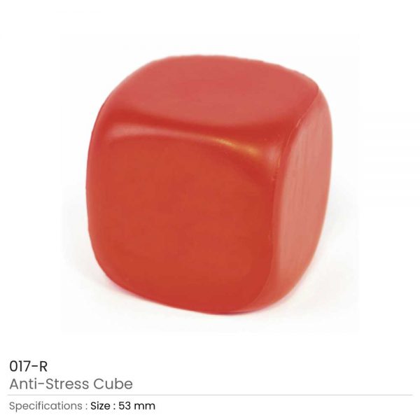 Anti Stress Cube Red
