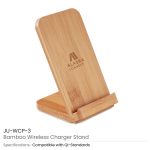 Bamboo Wireless Charger JU-WCP-3