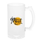 Frosted Glass Beer Mugs