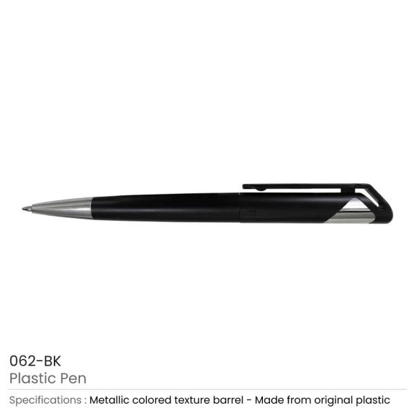 Plastic Pens Black