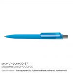 Dot-Pen-with-Transparent-Clip-MAX-D1-GOM-30-67