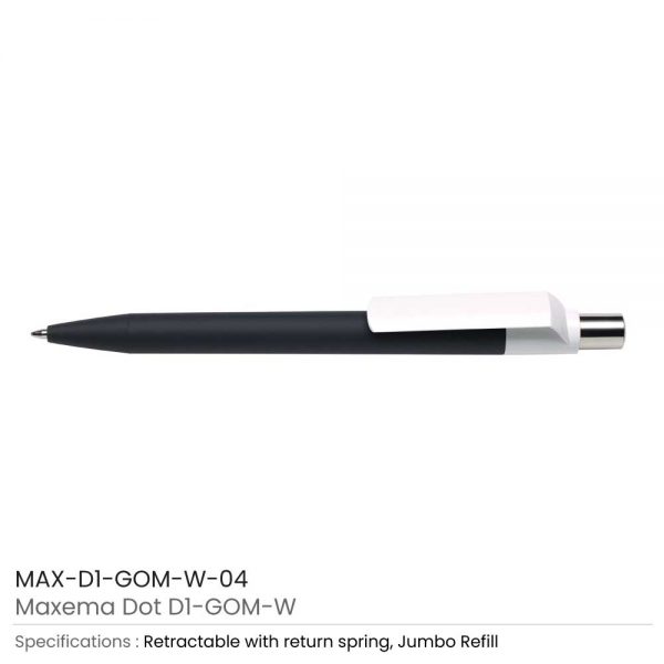 Dot Pen with White Clip 04