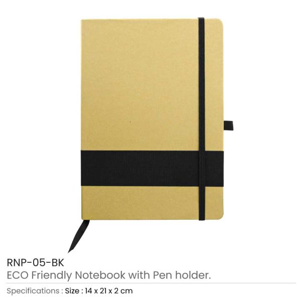 Eco Friendly Notebooks - Black