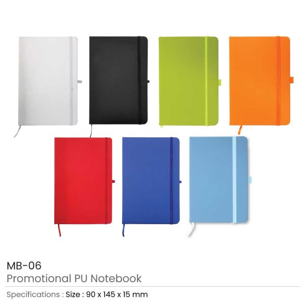 Promotional A6 Size PU Leather Notebook