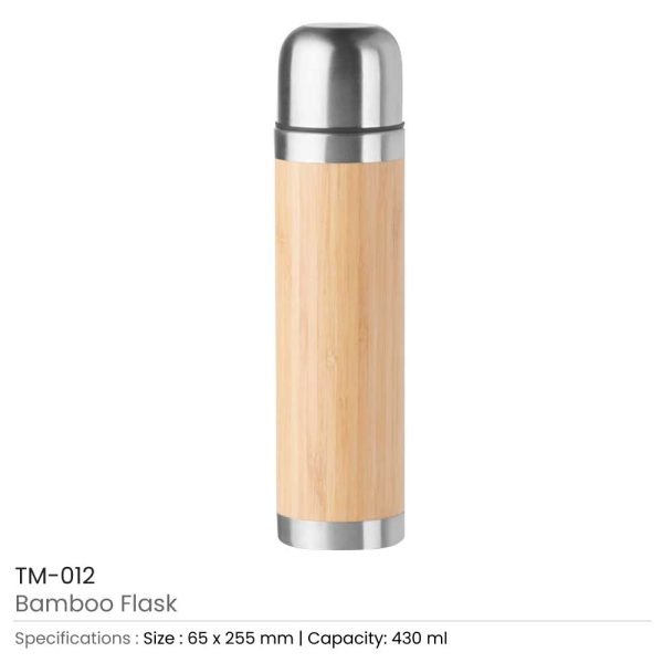 Promotional Bamboo Flask TM-012