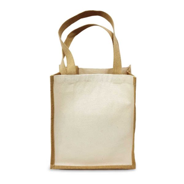 Promotional Jute and Cotton Shopping Customized Bags