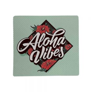 Promotional Non Slip White Fabric Mousepads