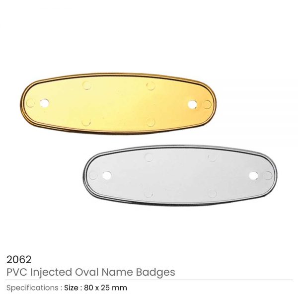 PVC Injected Name Badges