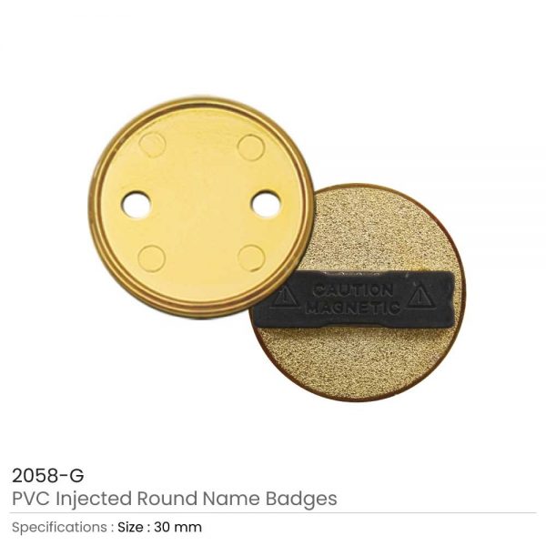 PVC Injected Badges
