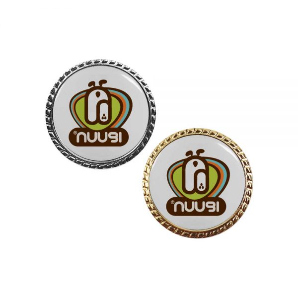 Round Rope Design Logo Badges Printing
