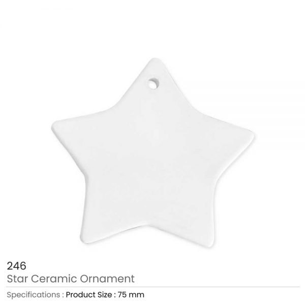 Stars Ceramic Ornaments