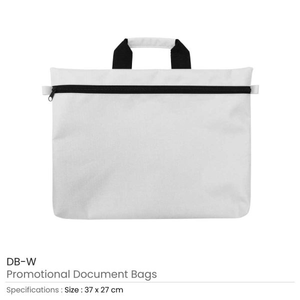 Document Bags White