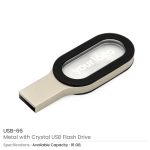 Metal with Crystal USB
