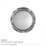 Round-Flower-Design-Logo-Badge-2039-N