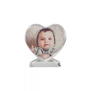 Personalized Heart shape Photo Crystals