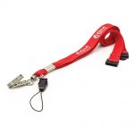 Lanyard-with-Clip-and-Mobile Holders-LN-011
