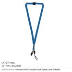 Lanyard-with-Clip-and-Mobile Holders-LN-011-NBL