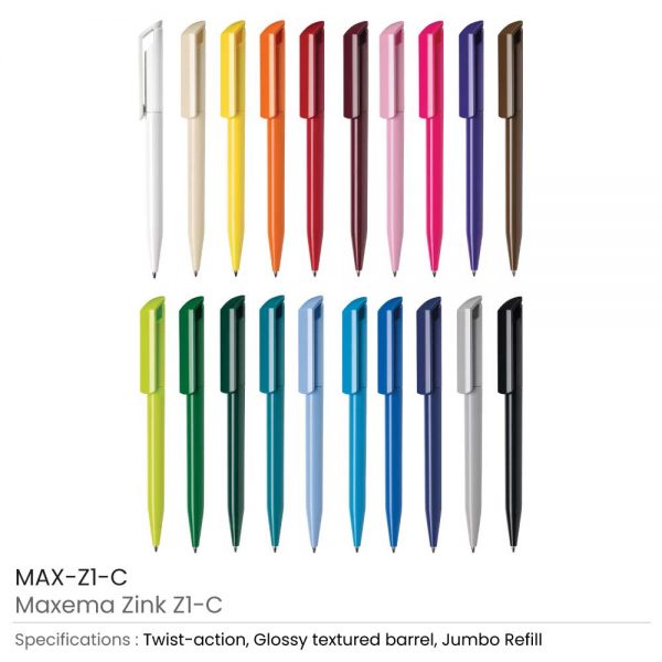 Promotional Maxema Zink Pens