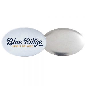 Oval Button Badges Printing