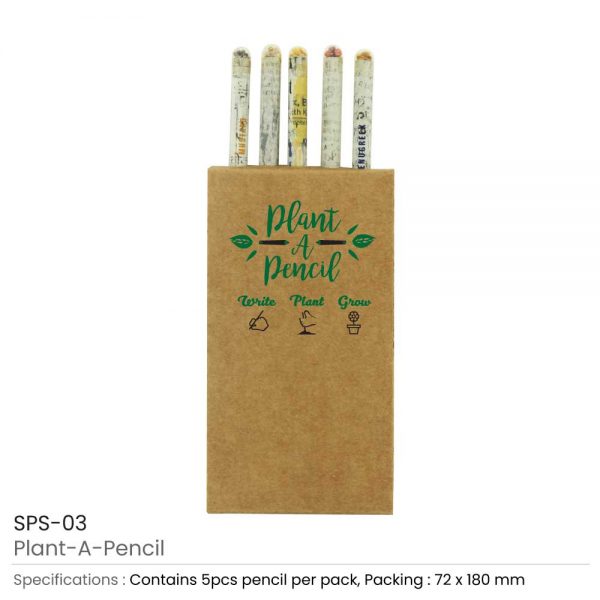 Plantable A Pencils Sets
