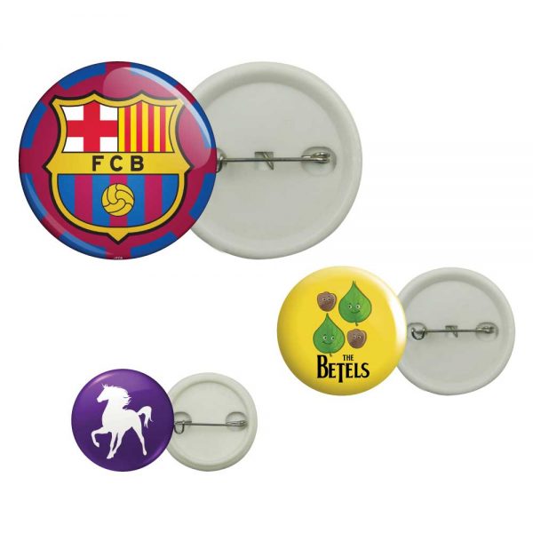 Plastic Button Badge Printing