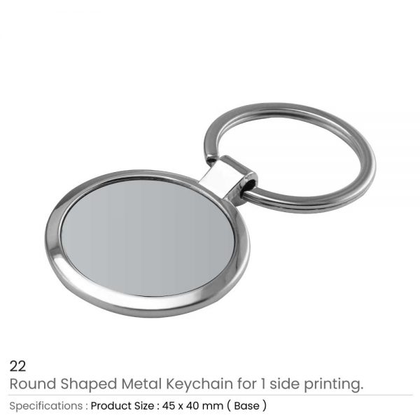 Round Metal Key Holders