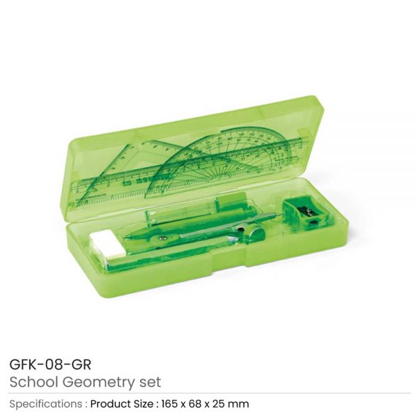 School Geometry Sets Green
