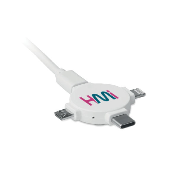 Charger Cable | Promotional Charger printable with logo in Germany | hmiMd0090-9654