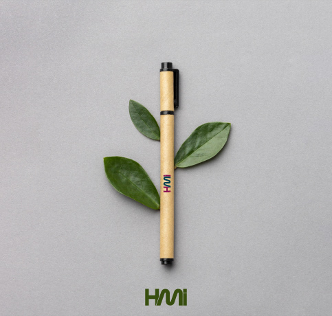 Eco friendly Promotional pen with branding options in Germany with HMi GmbH | Order your promotional eco-friendly pen with logo in Germany to hmi gmbh