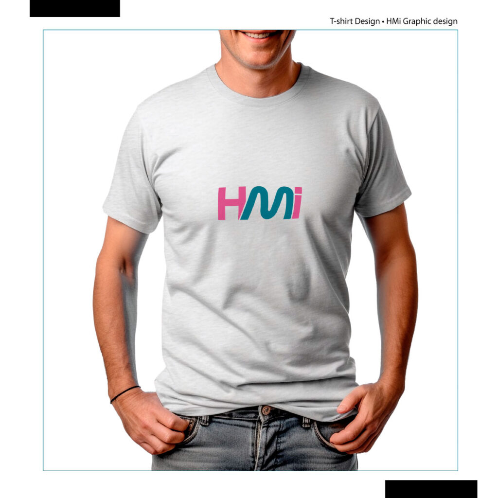 Print your logo on T-shirt with HMi | Order your own T-shirts to HMi GmbH in Germany | T-shirt printing services in Düsseldorf | HMi offers T-shirt printing services in Düsseldorf