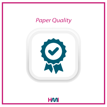 About printing products page | Paper quality icon of hmi-ad | Order best printing products to hmi
