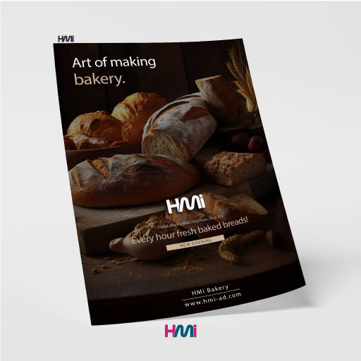 Bakery Flyer | Bakery advertising in Germany with HMi | Professional Flyer designing in Germany with HMi