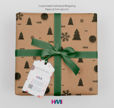 Christmas gift items | Christmas printing products | Christmas individual Wrapping Paper in Germany | Christmas giveaways with logo in Germany with HMi