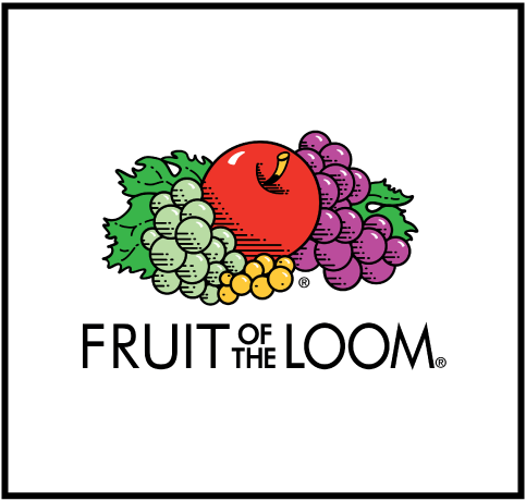 Fruit of the loom Brand logo in Germany on hmi website | HMi is the best marketing company in Germany offers T-shirt printing with fast shipping since 2018 | HMI GmbH offers textiles with Logo