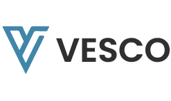 Vesco Logo in Germany | Professional marketing products in Germany with HMI | hmi-ad offers promotional gift items in Germany