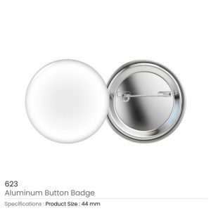 Aluminum Round shaped Button Badges - Image 5