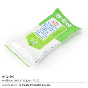 Promotional Anti-Bacterial 20 Wipes - Image 3