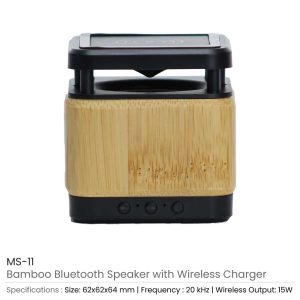 Bamboo Bluetooth Speaker - Image 3