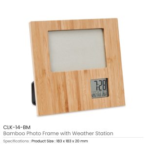 Promotional Bamboo Photo Frame - Image 3