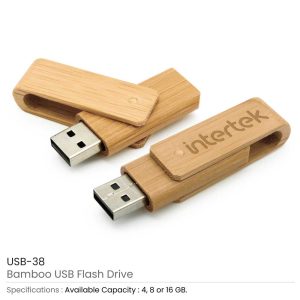 Bamboo USB Flash Drives - Image 3