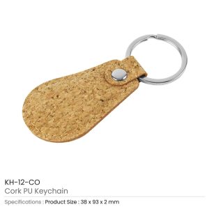 Cork Made Keychain - Image 3