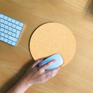 Eco-Friendly Cork Round Mouse Pad - Image 4