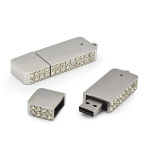 Crystal Studded USB Flash Drives - Image 1