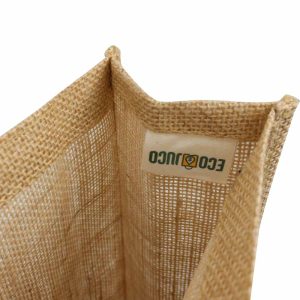 Jute Bags with Cotton Pocket and Handle - Image 4